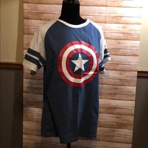 Captain America Marvel Graphic T